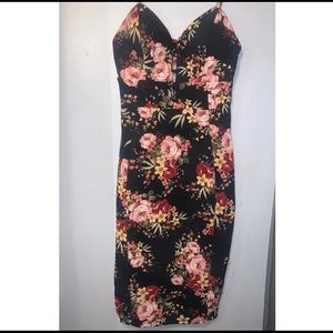 Floral print dress